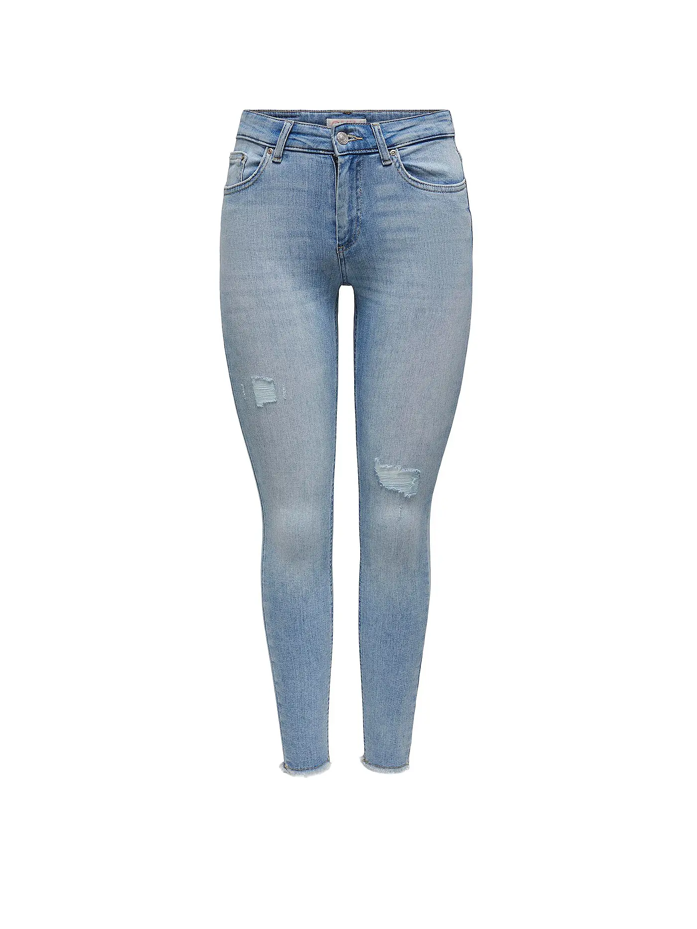 ONLY | Jeans Skinny Fit 7/8 ONLBLUSH | hellblau